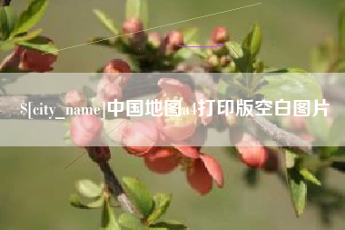 晋江中国地图a4打印版空白图片