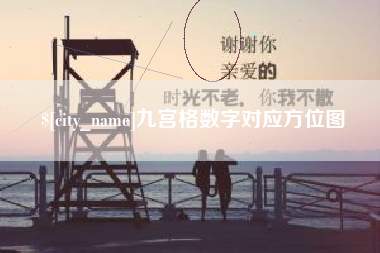 晋江九宫格数字对应方位图