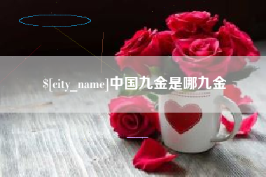 晋江中国九金是哪九金