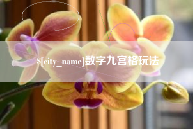 晋江数字九宫格玩法
