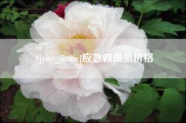 晋江应急救援员价格