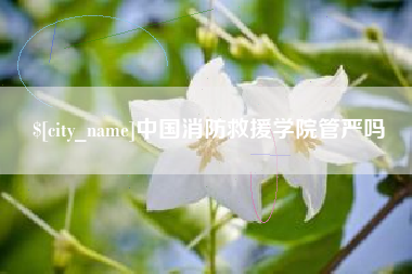 晋江中国消防救援学院管严吗