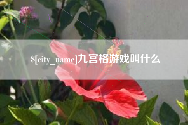 晋江九宫格游戏叫什么