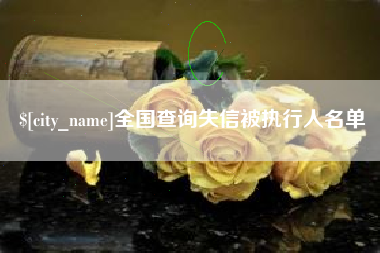 晋江全国查询失信被执行人名单