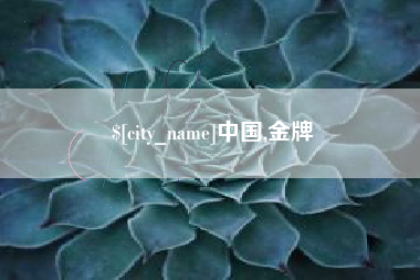 晋江中国,金牌