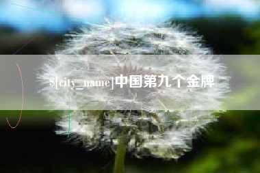 晋江中国第九个金牌