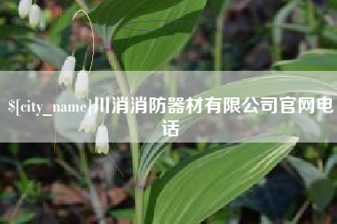 晋江川消消防器材有限公司官网电话