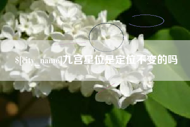 晋江九宫星位是定位不变的吗
