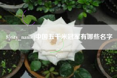 晋江中国五千米冠军有哪些名字